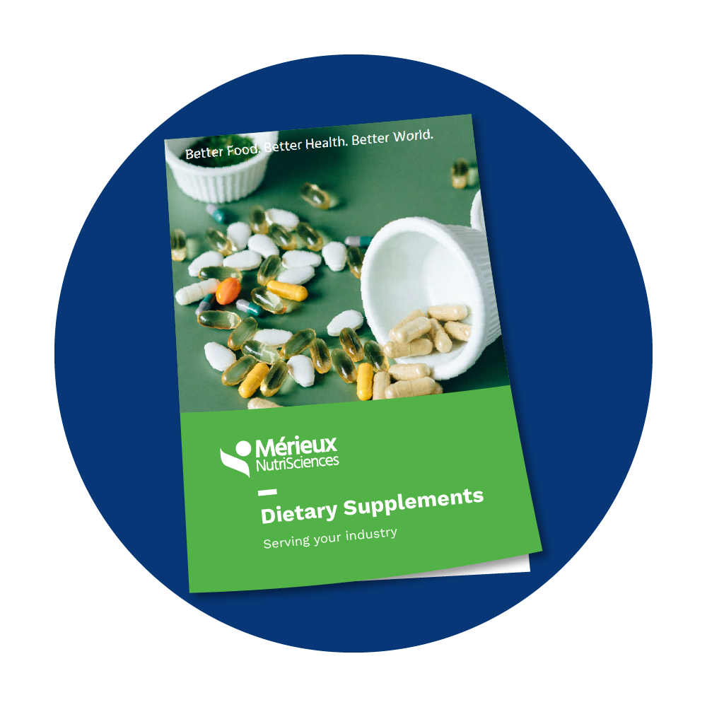 Dietary Supplements Mérieux NutriSciences (MxNS)